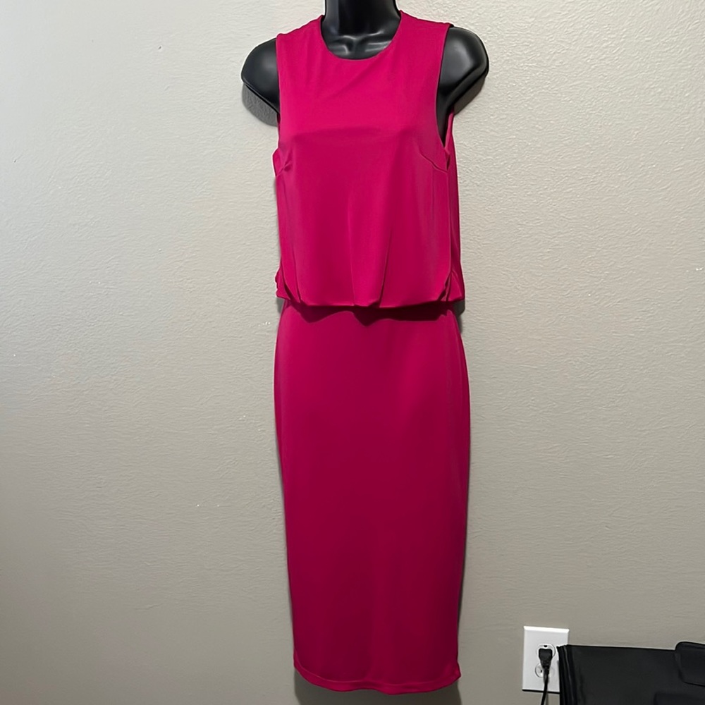 COPY - ASOS pink midi dress